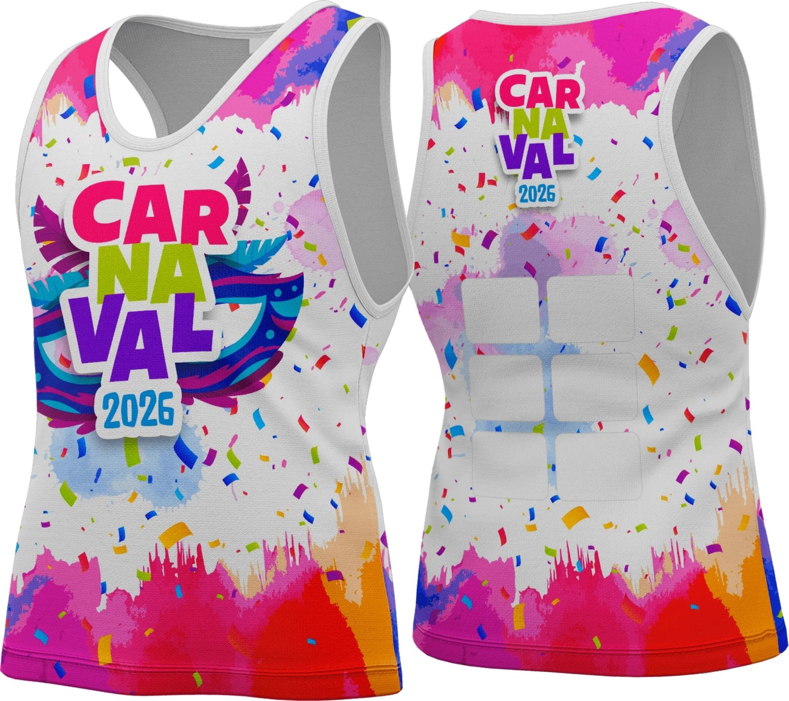 Arte Camisa Abadá Carnaval 2026