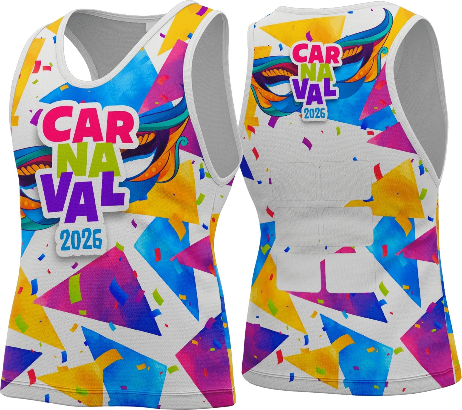 Arte Camisa Abadá Carnaval 2026