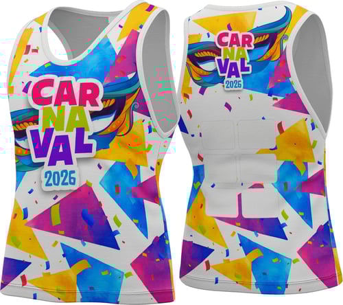 Arte Camisa Abadá Carnaval 2026