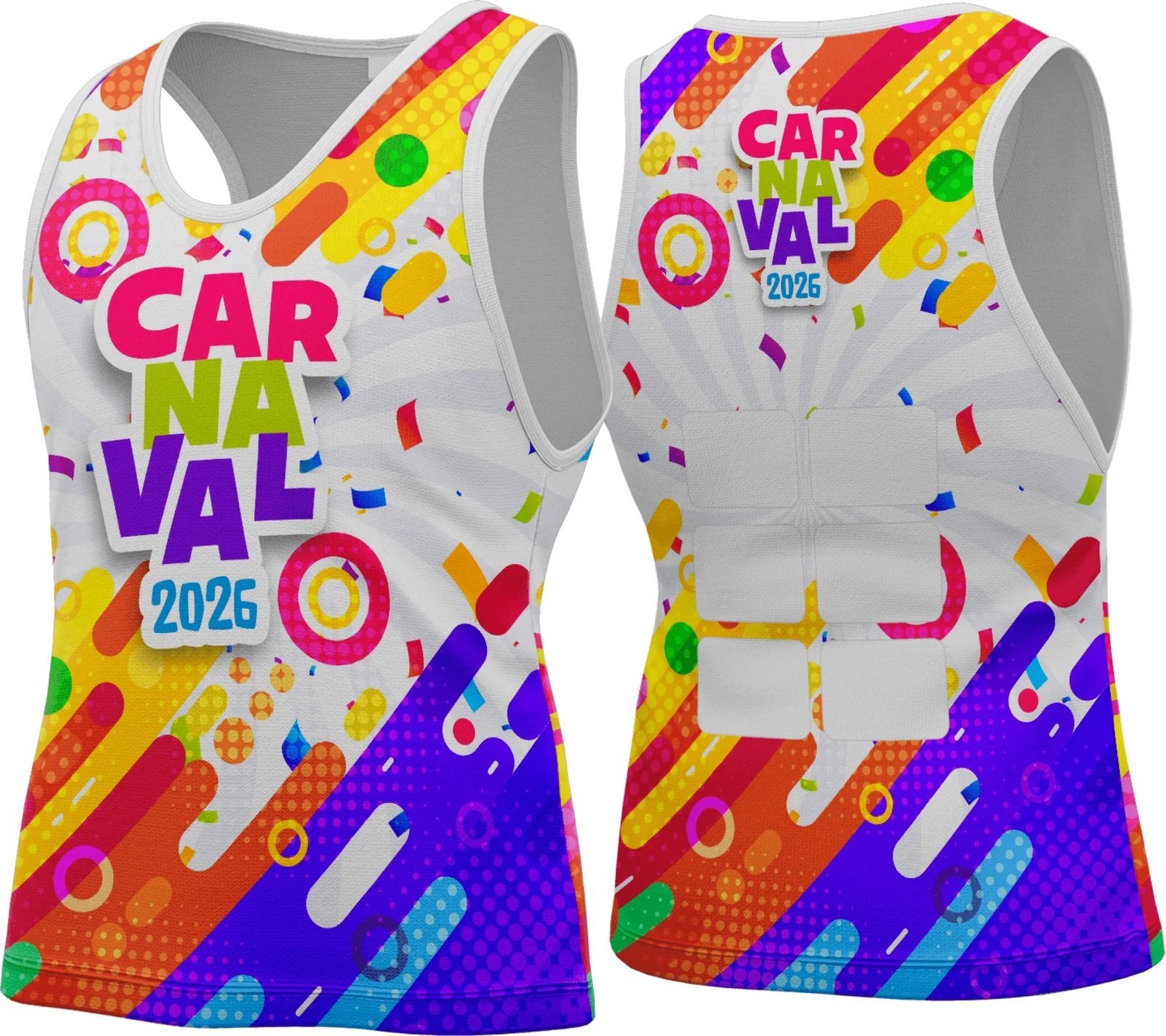 Arte Camisa Abadá Carnaval 2026