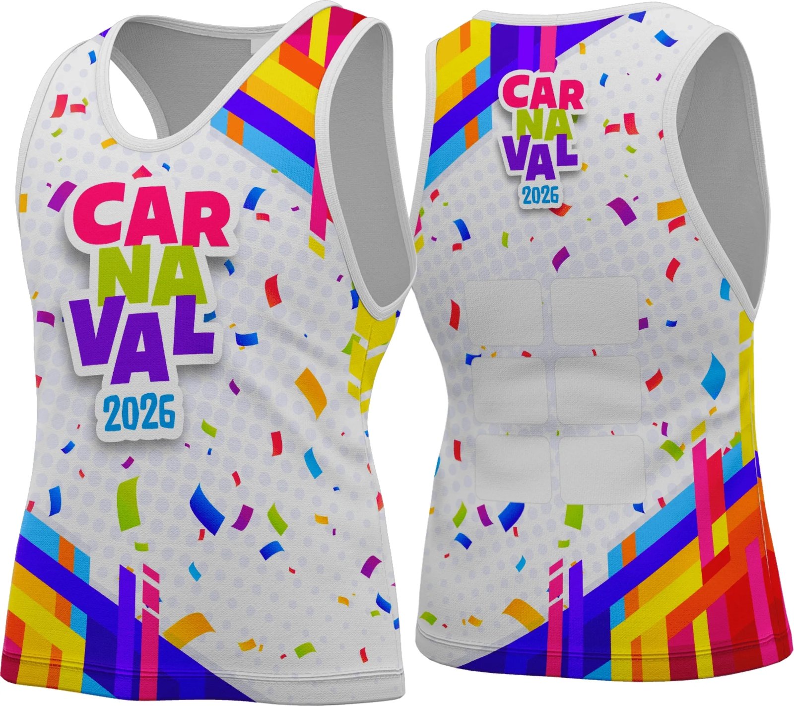 Arte Camisa Abadá Carnaval 2026