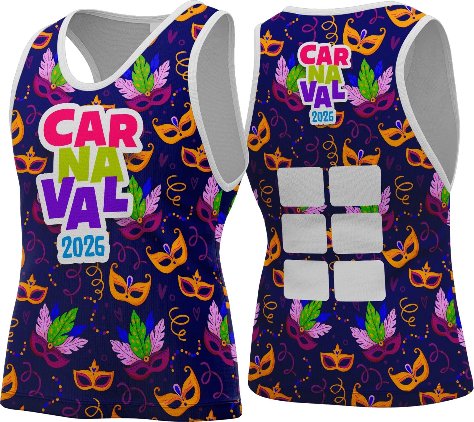 Arte Camisa Abadá Carnaval 2026