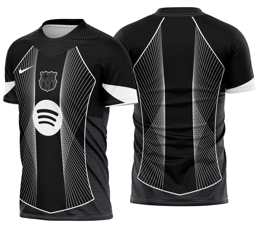 Arte Camisa Barcelona Futebol Conceito 2026