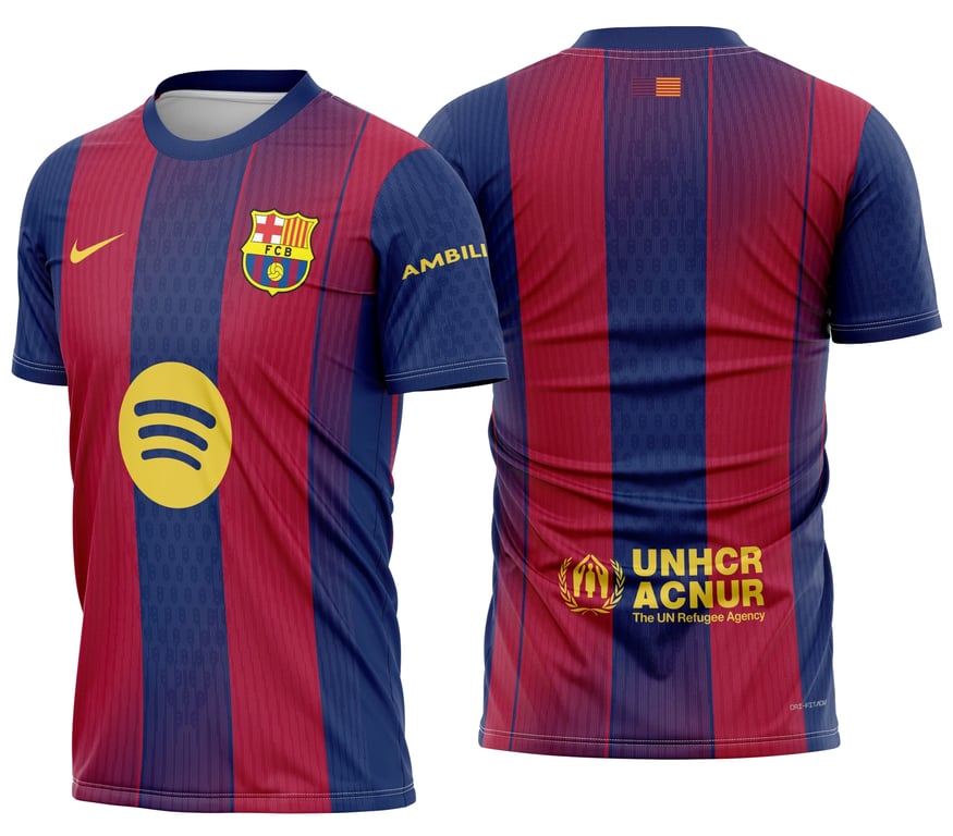 Arte Camisa Barcelona Titular 2025 - 2026