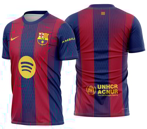 Arte Camisa Barcelona Titular 2025 - 2026