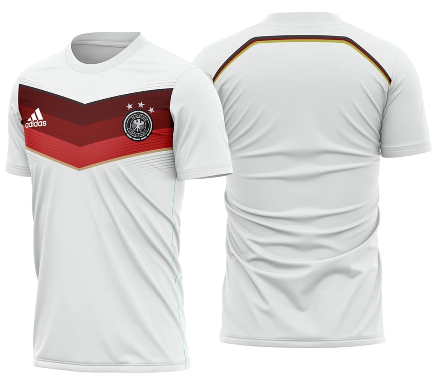 Arte Camiseta Alemanha Home Kit 2014 Clássica