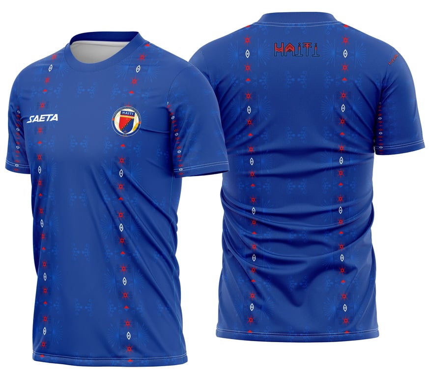 Arte Haiti Home Kit 2025-26 Camiseta Modelo