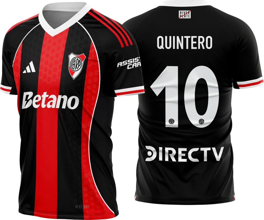 Arte Camisa River Plate Reserva 2025-26