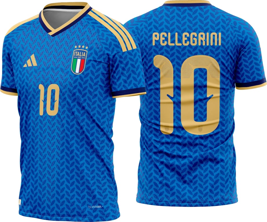 Arte Camisa Italia Titular 2026-28