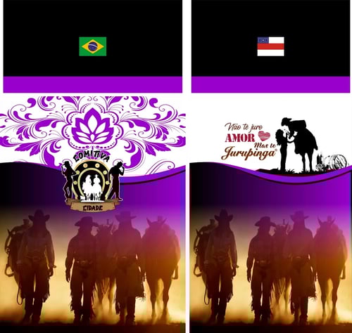 Arte Vetor Template Camisa para Comitiva Cowgirl 2023 M1