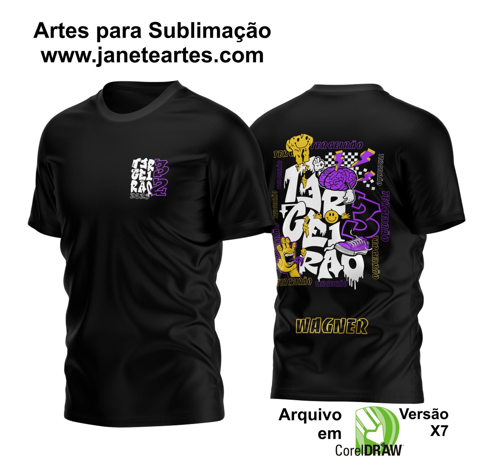 Estampa Terceirão Camisa 2023