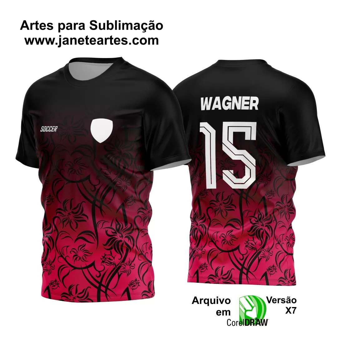  Arte Estampa Camisa Jersey Time Amador 2024