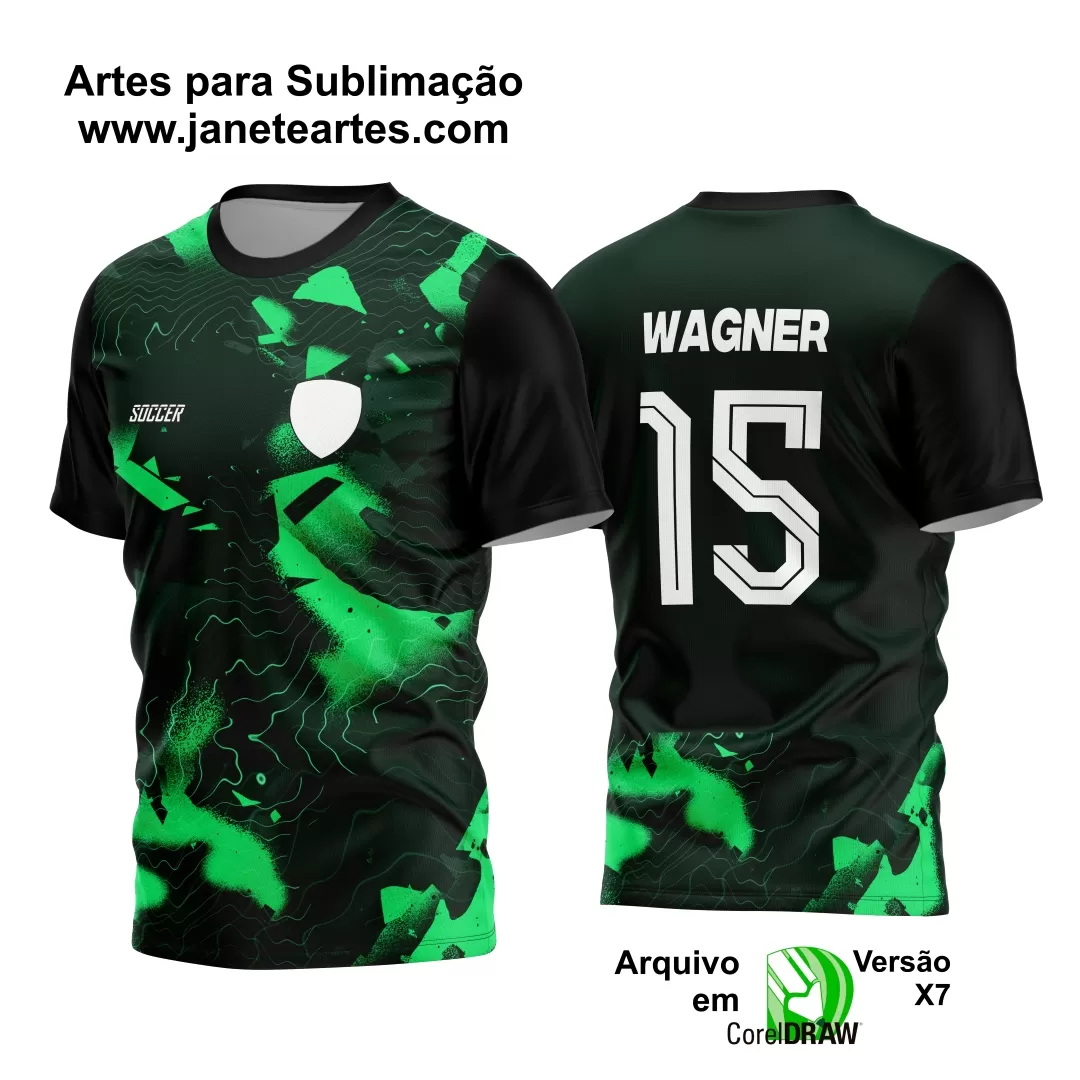  Arte Estampa Camisa Jersey Time Amador 2024