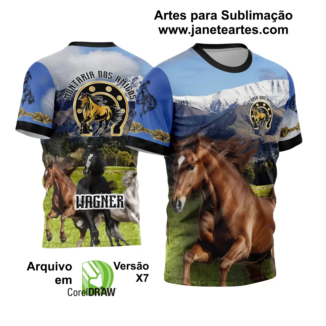  Arte Estampa Template Camisa Cavalgada 2024 Modelo 02
