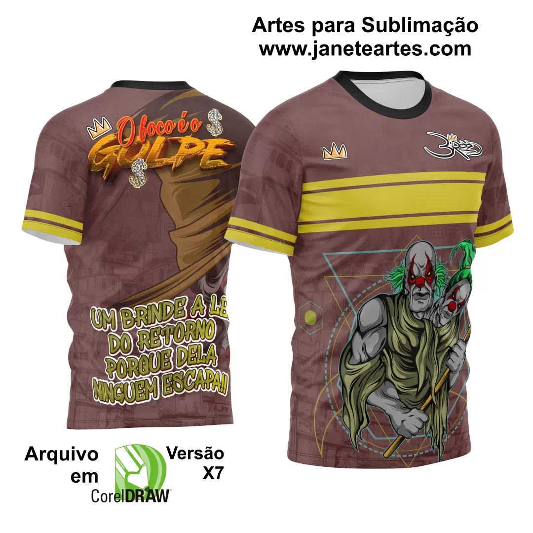 Arte Estampa Camisa Quebrada 2024