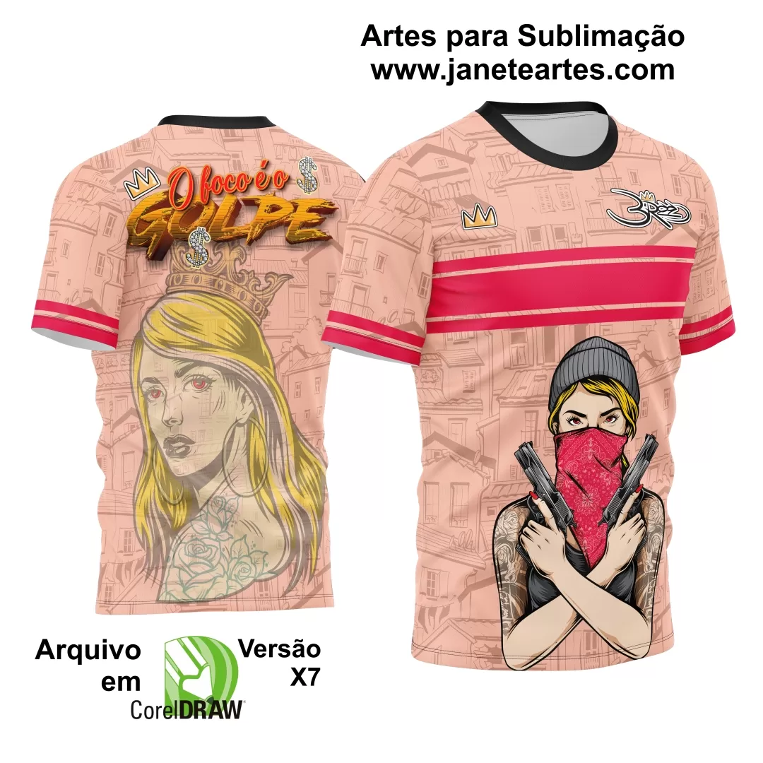 Arte Estampa Camisa Quebrada 2024