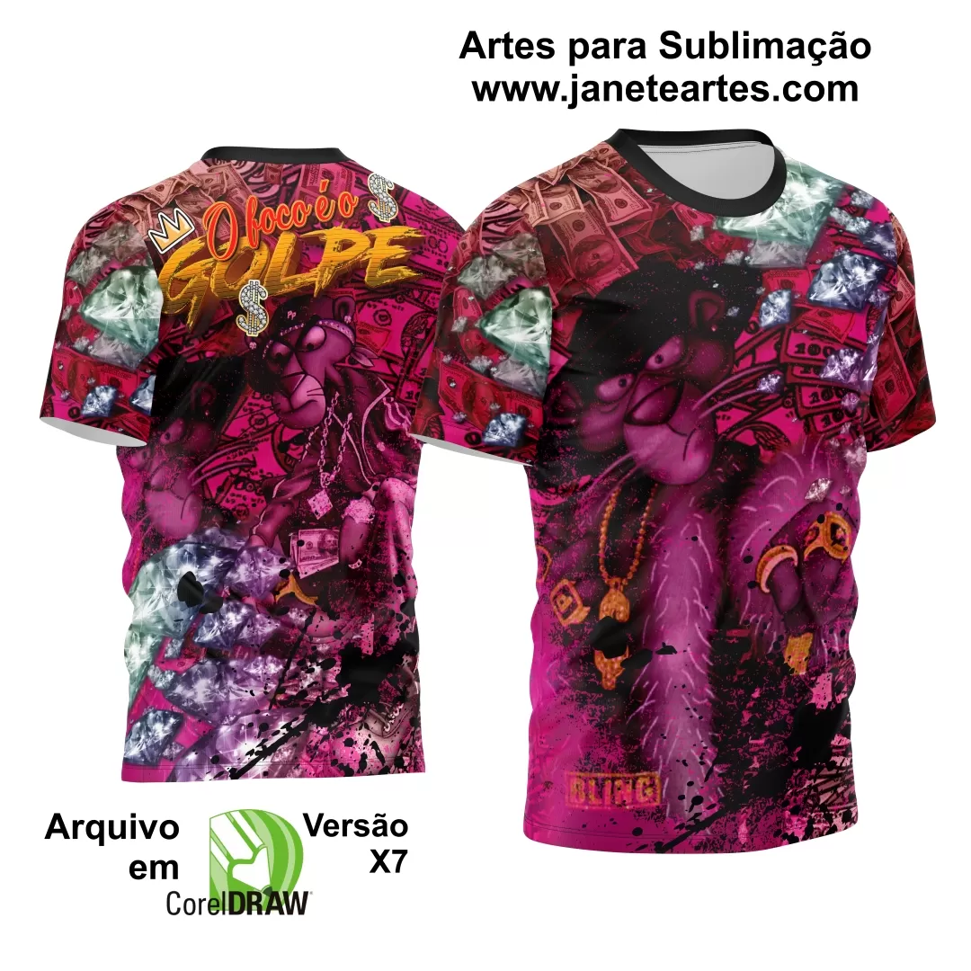 Arte Estampa Camisa Quebrada 2024