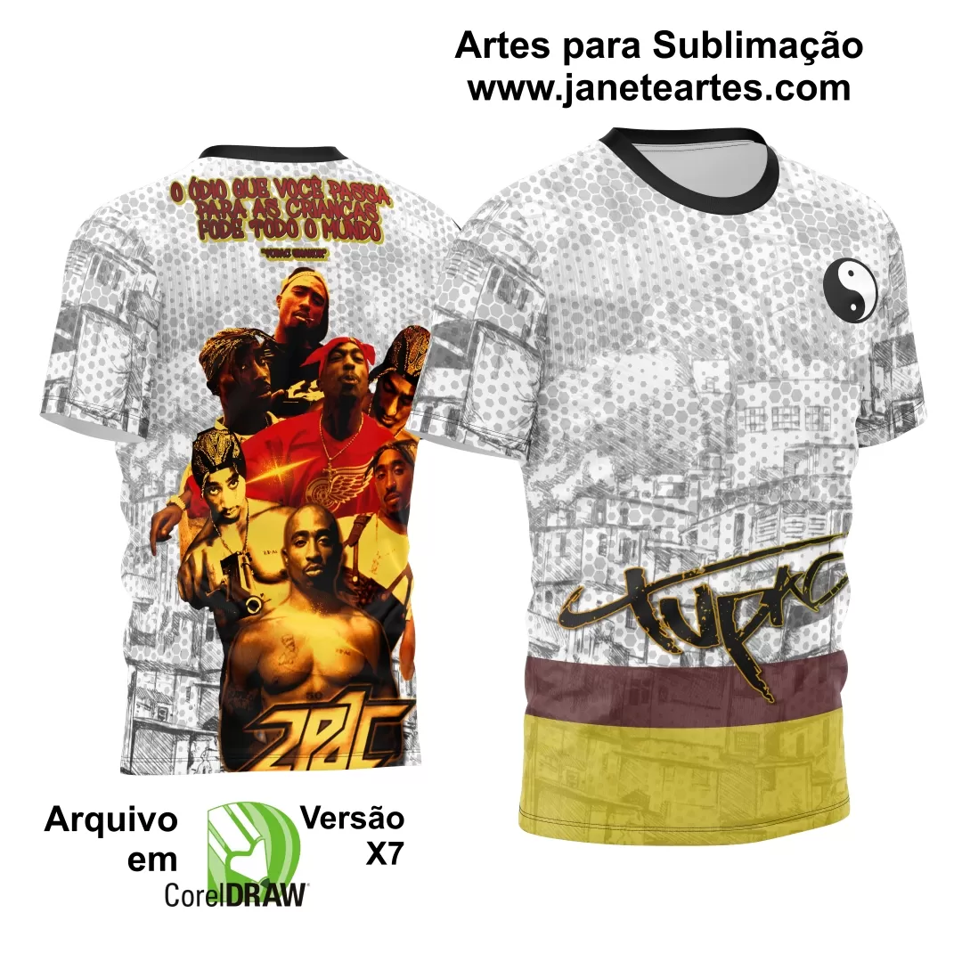 Arte Estampa Camisa Quebrada 2024