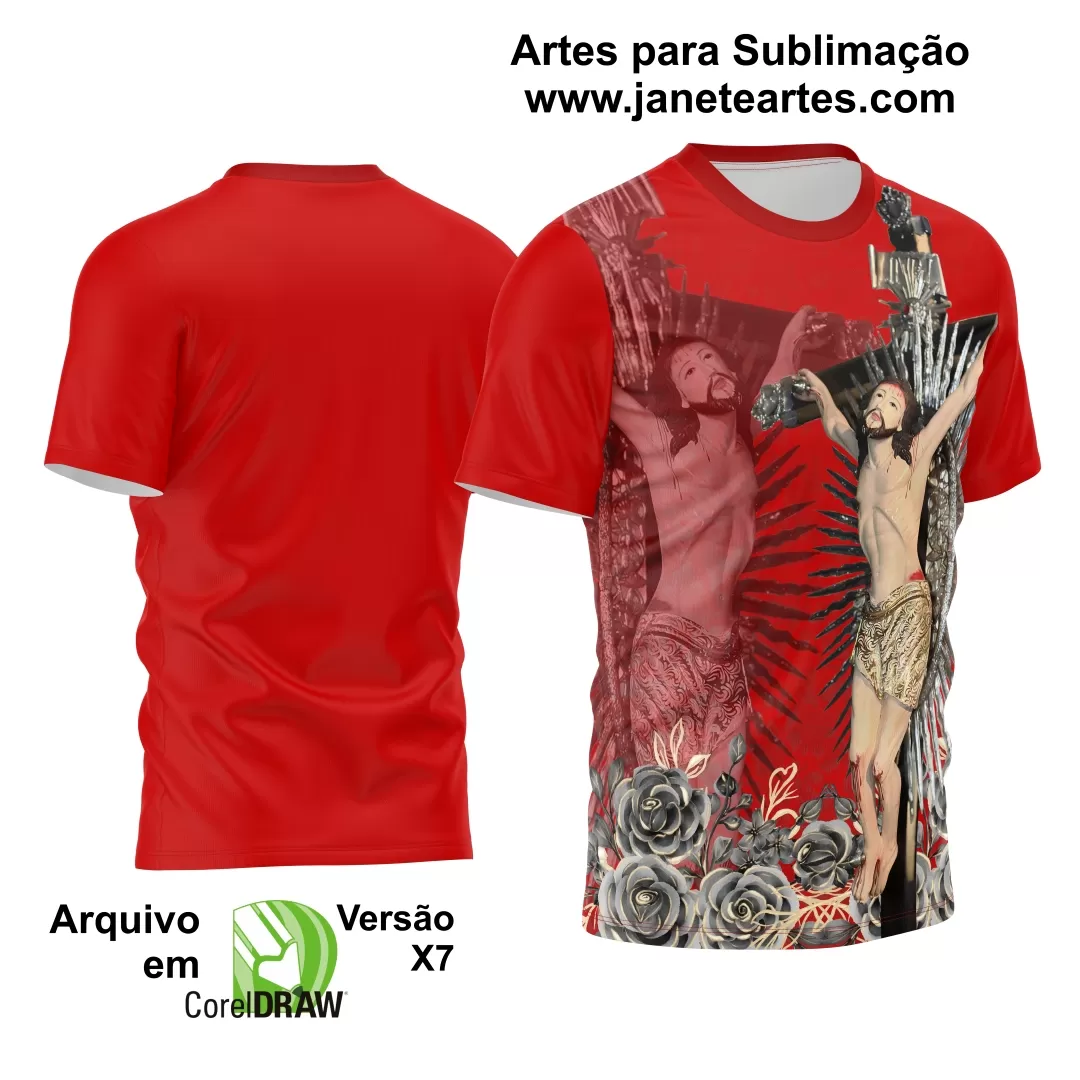 Arte Estampa Camisa Religião 2024 - Bom Jesus da  Lapa