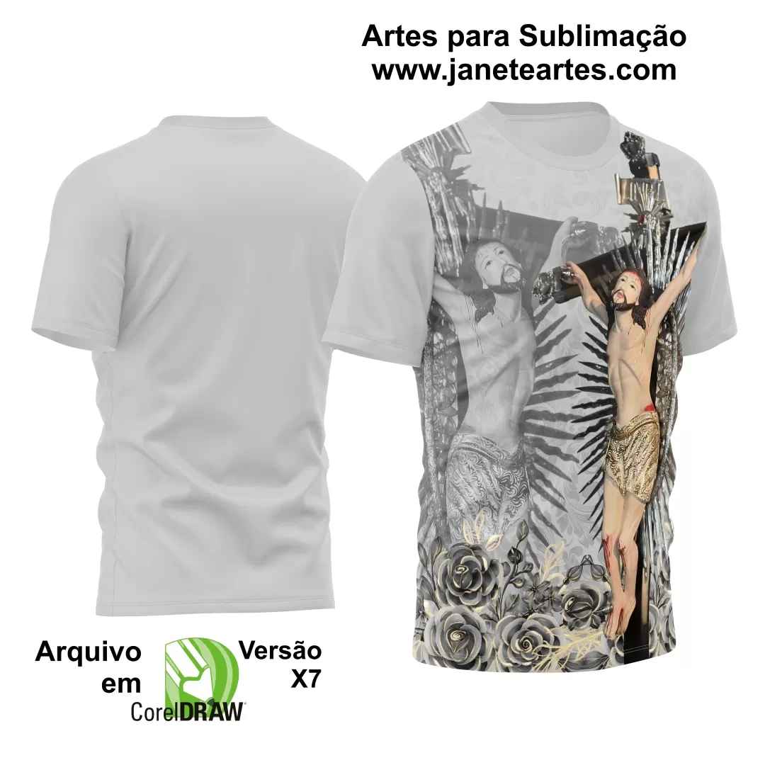 Arte Estampa Camisa Religião 2024 - Bom Jesus da  Lapa