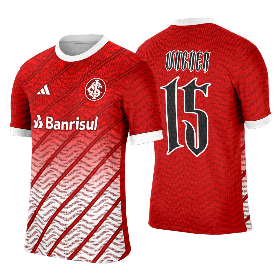 Camiseta unissex preta com logo no peito e estampa grande nas costas inspirada no Interclasse Internacional, ótima para eventos e uso casual.