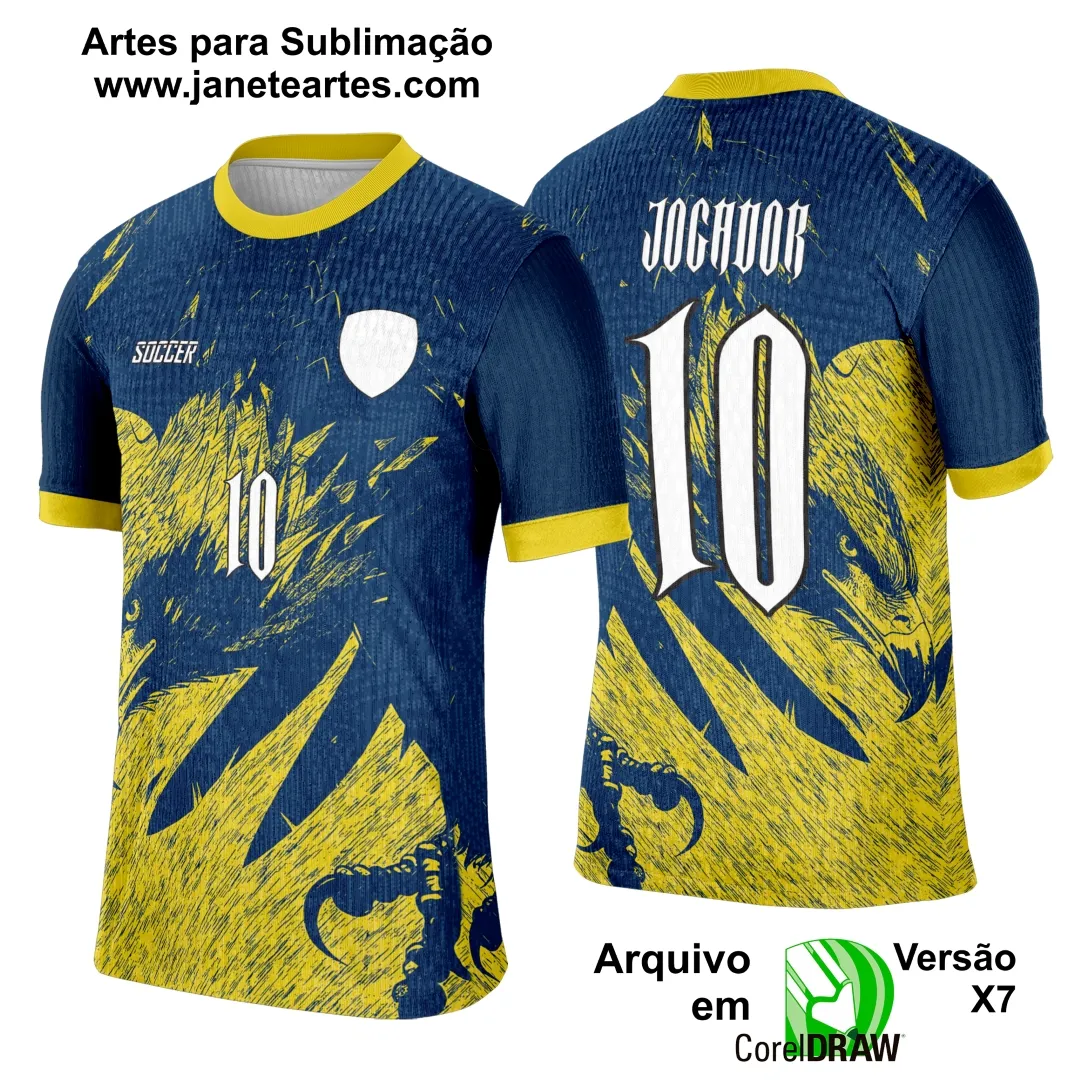 Arte Template Camisa Interclasse Águia - 0069 Arte Template Camisa Interclasse Águia - 0069