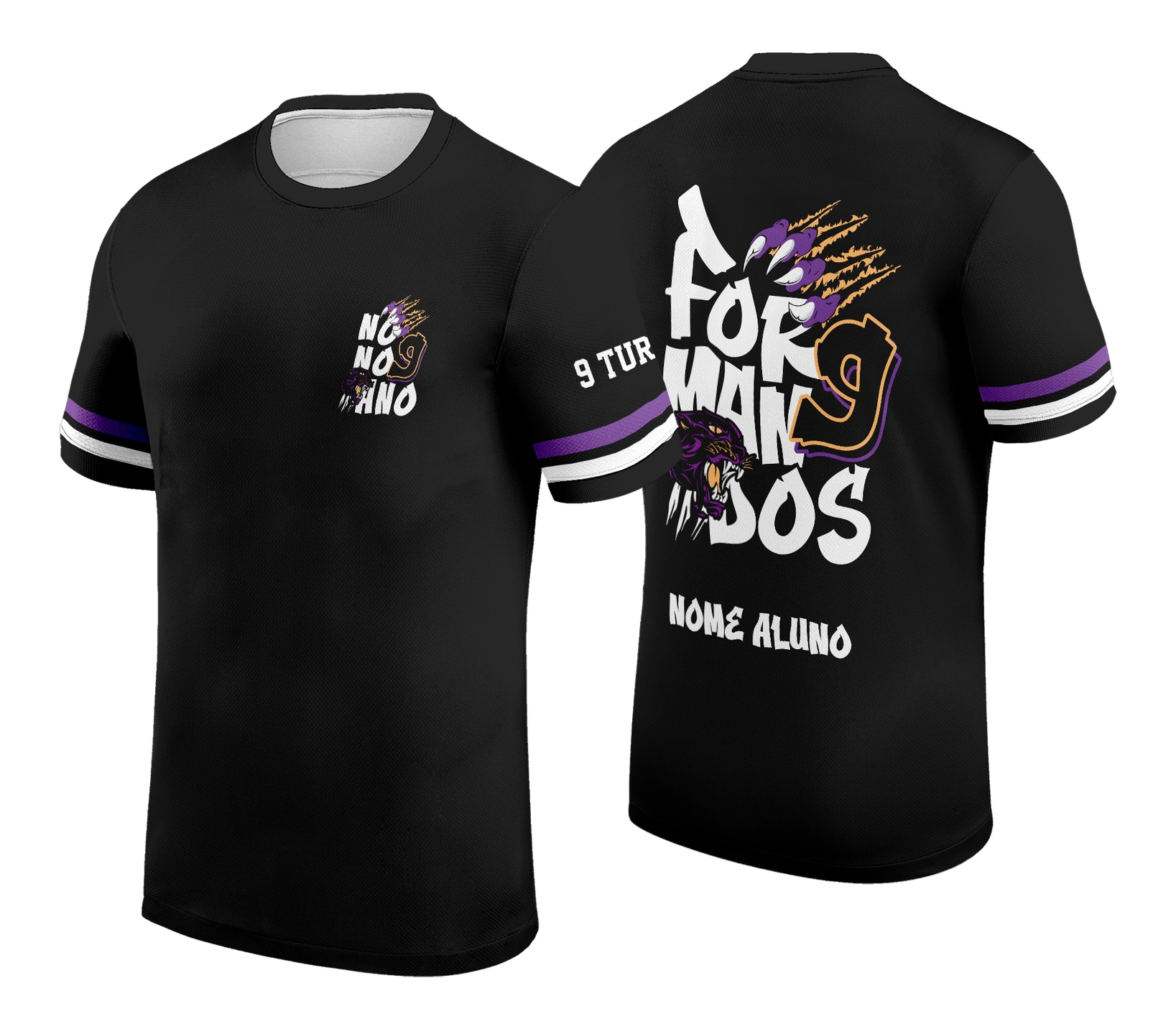 Camisa Formandos Nono Ano 2026 - Pantera