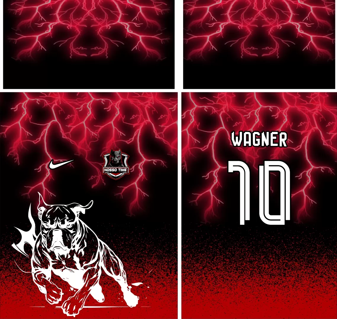 Arte Vetor Camisa Para InterClasse 2023 Dragão Vermelho