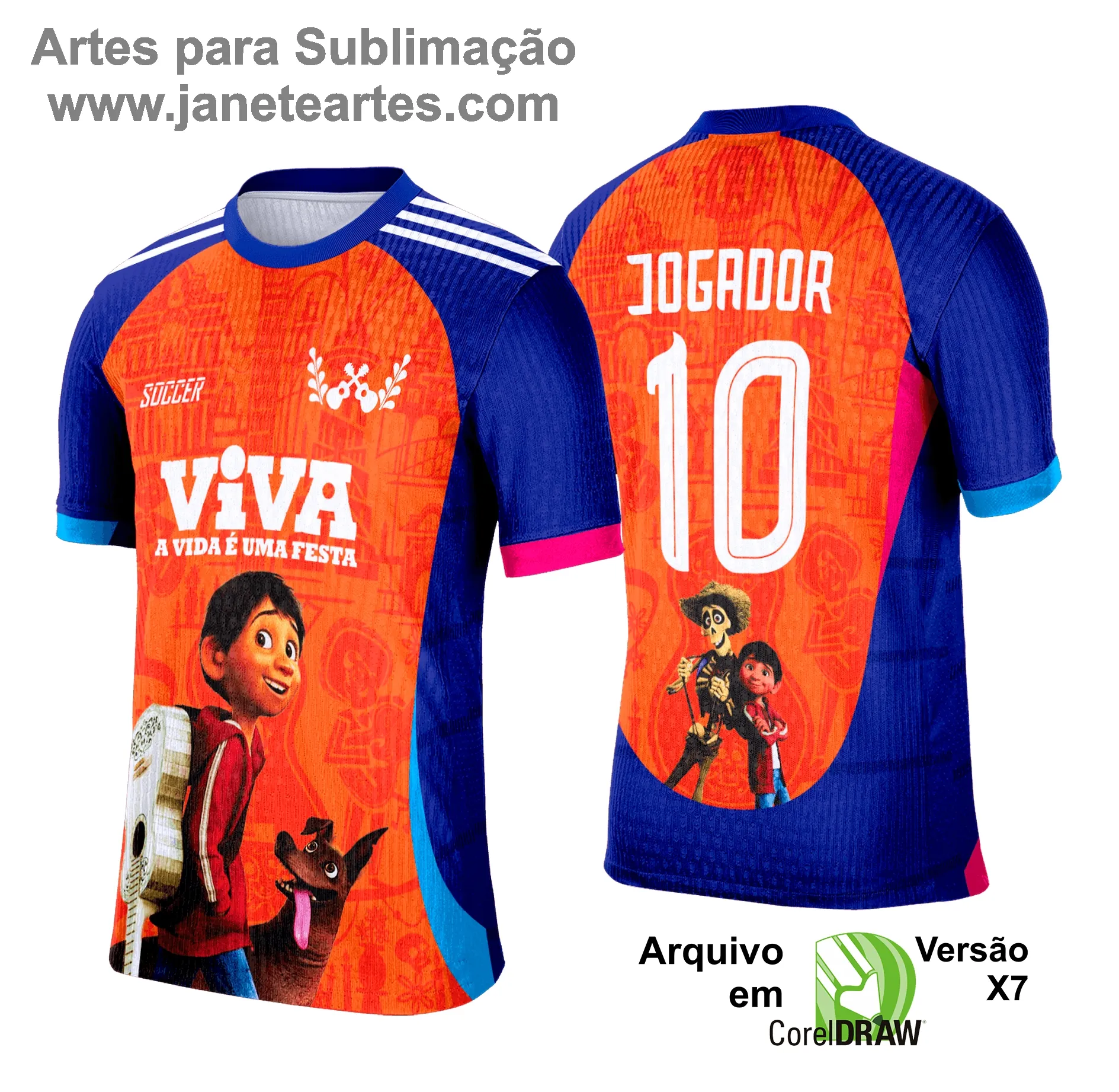 Arte Vetor Camisa Interclasse A Vida é uma Festa - 0164