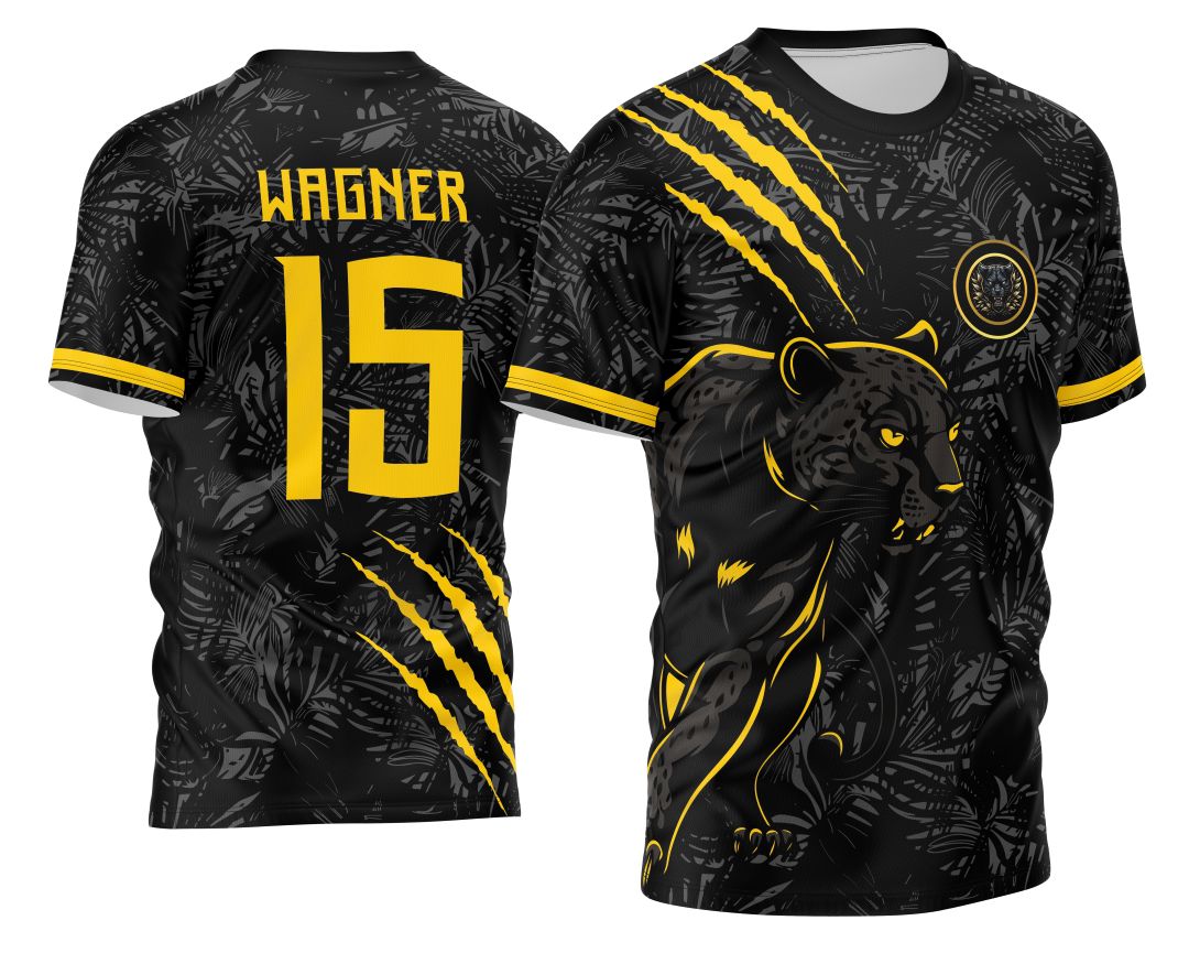 Arte Vetor Camisa Interclasse Pantera Brasil 2024 - 2025