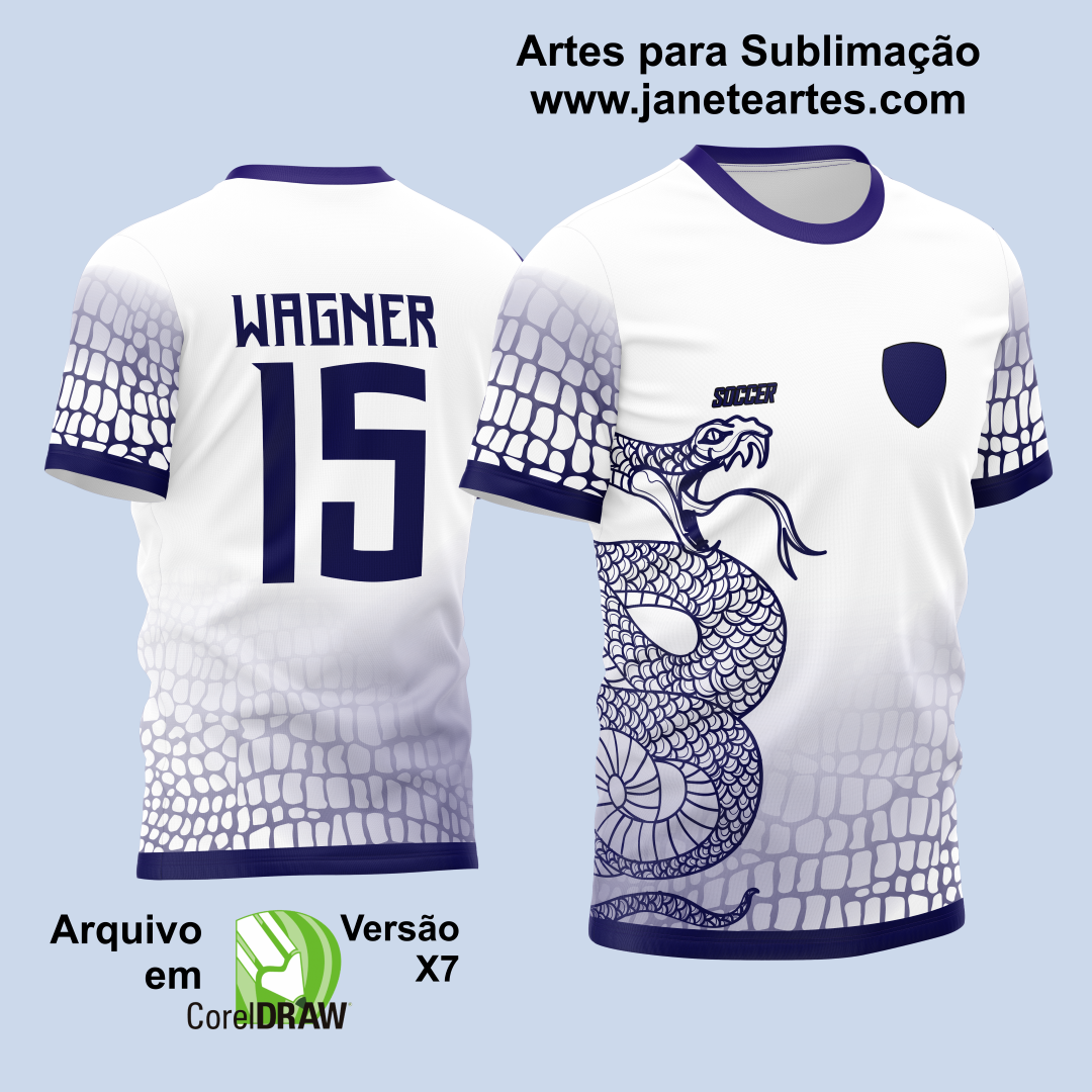 Arte Vetor Camisa Para Atlética Acadêmica e InterClasse Cobra 2023