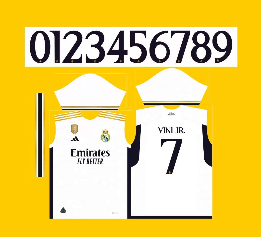 Camiseta Real Madrid 2023/2024, Réplica Oficial o Campo