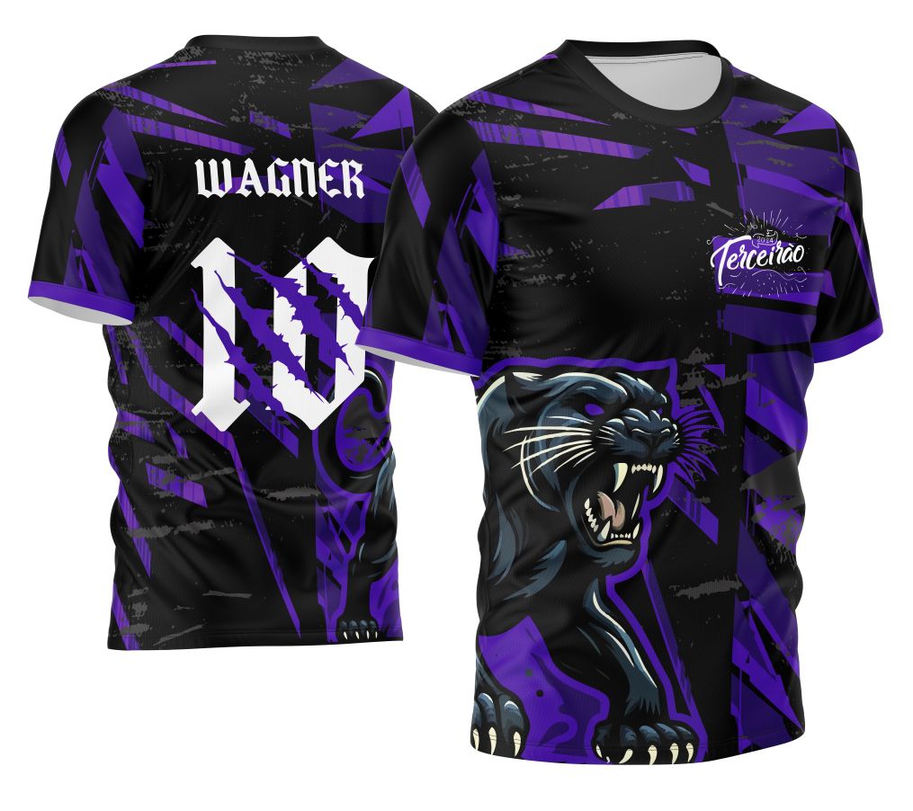 Arte Vetor Camisa Terceirão Pantera Negra 2026