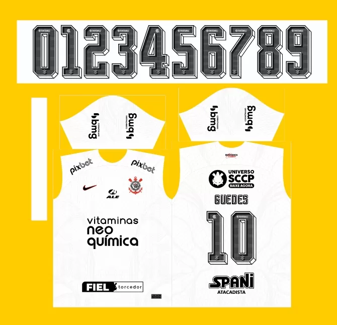 t shirt corinthians em 2023  Camisas de times brasileiros, T-shirts com  desenhos, Imagens de times de futebol