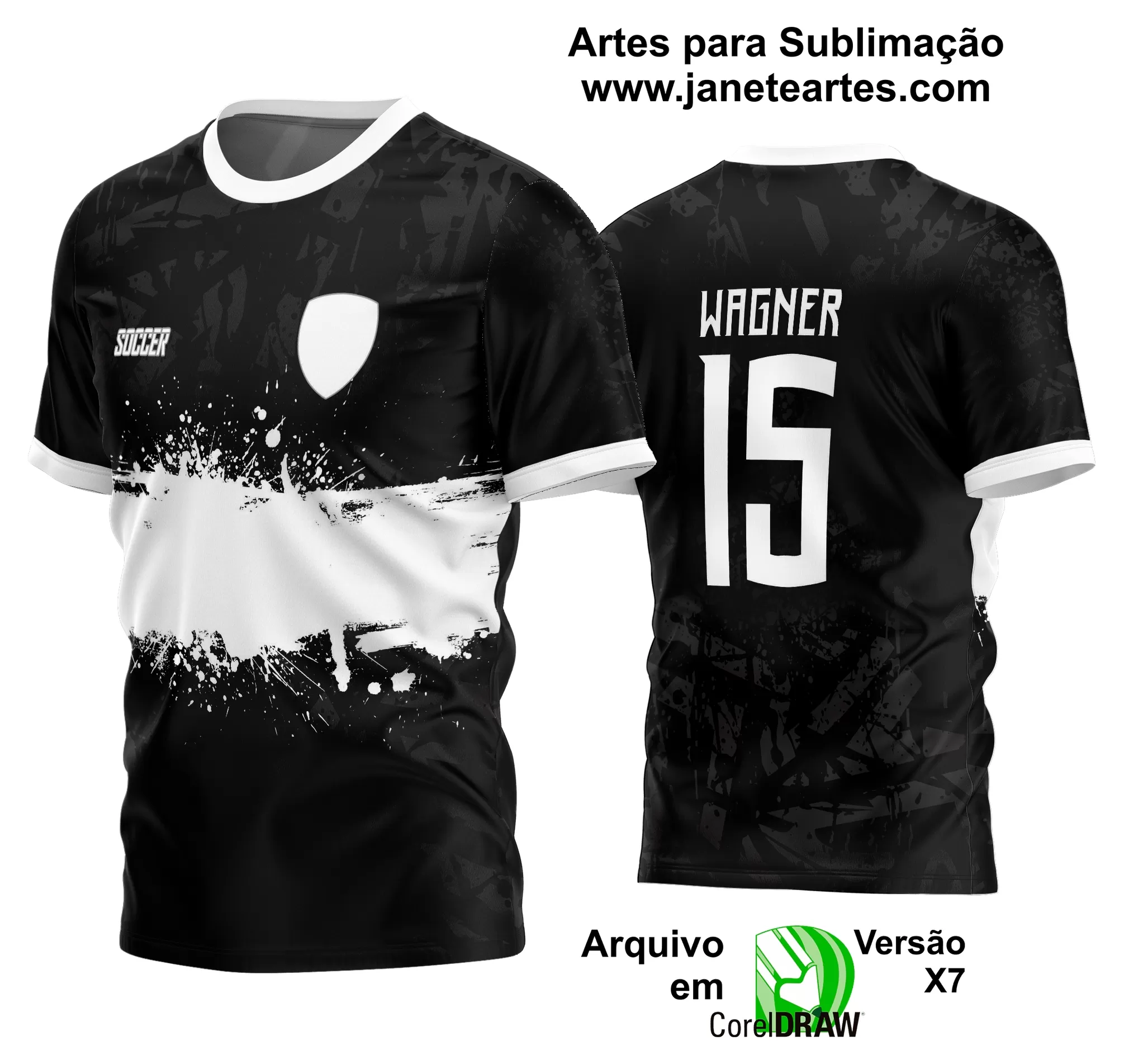 Arte Vetor Estampa Camisa Time Amador Futebol 2024