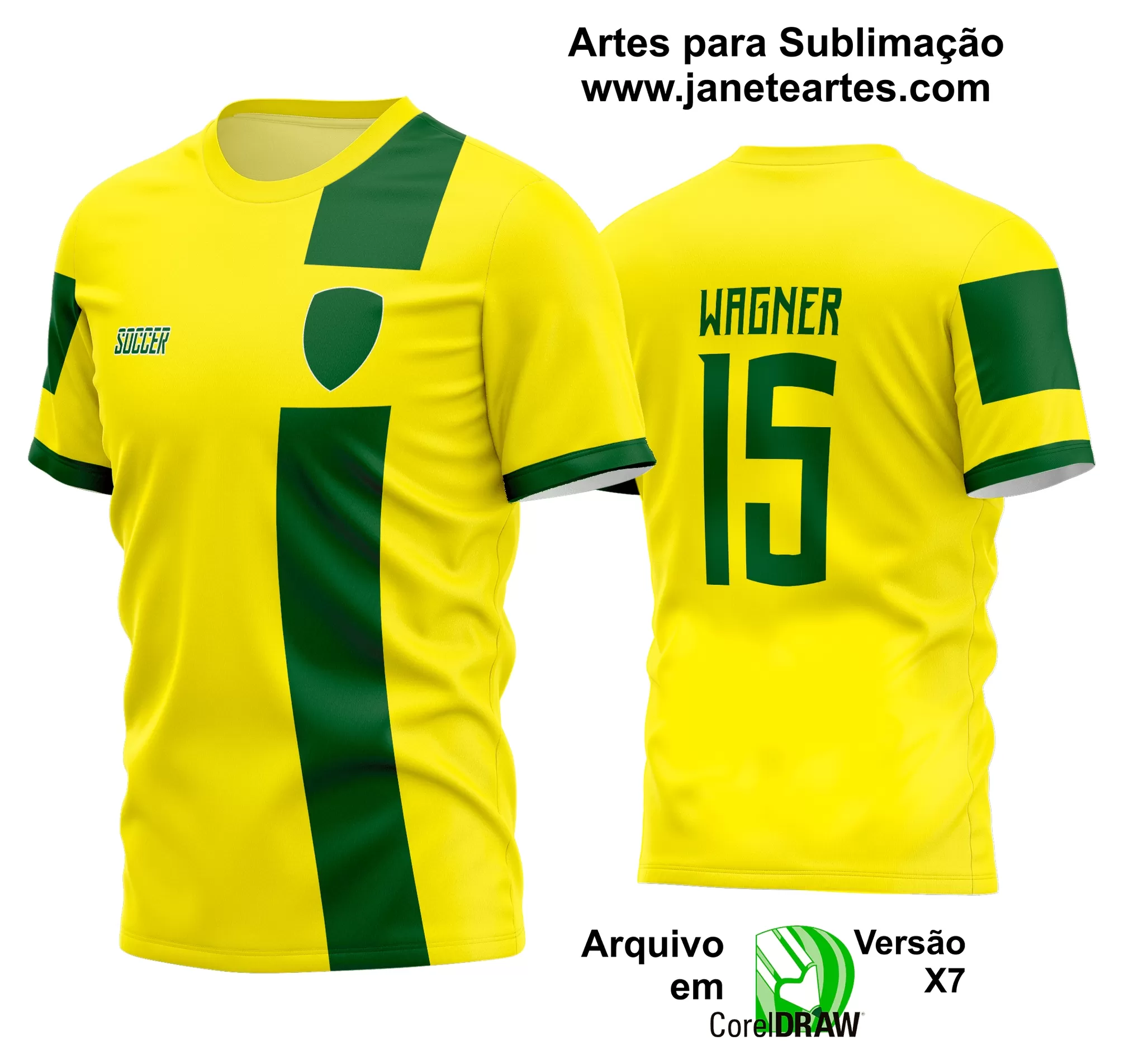 Arte Vetor Estampa Camisa Time Amador Futebol 2024