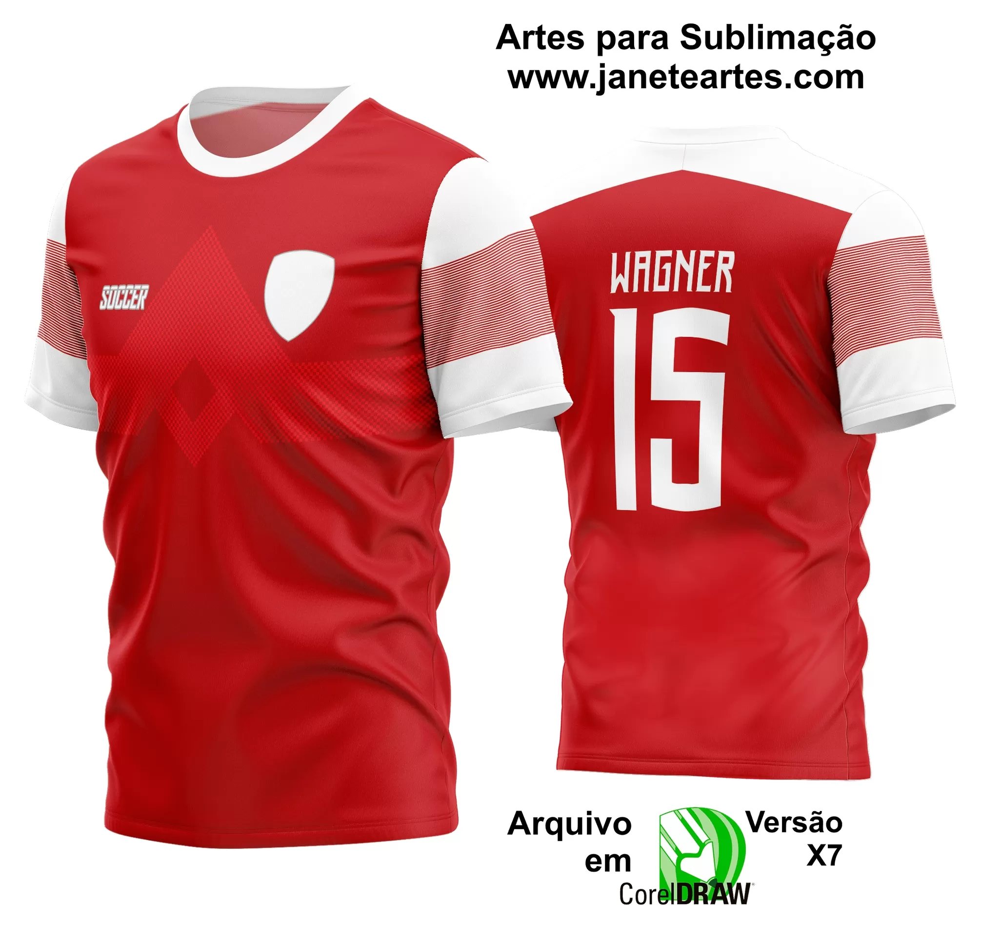 Arte Vetor Estampa Camisa Time Amador Futebol 2024