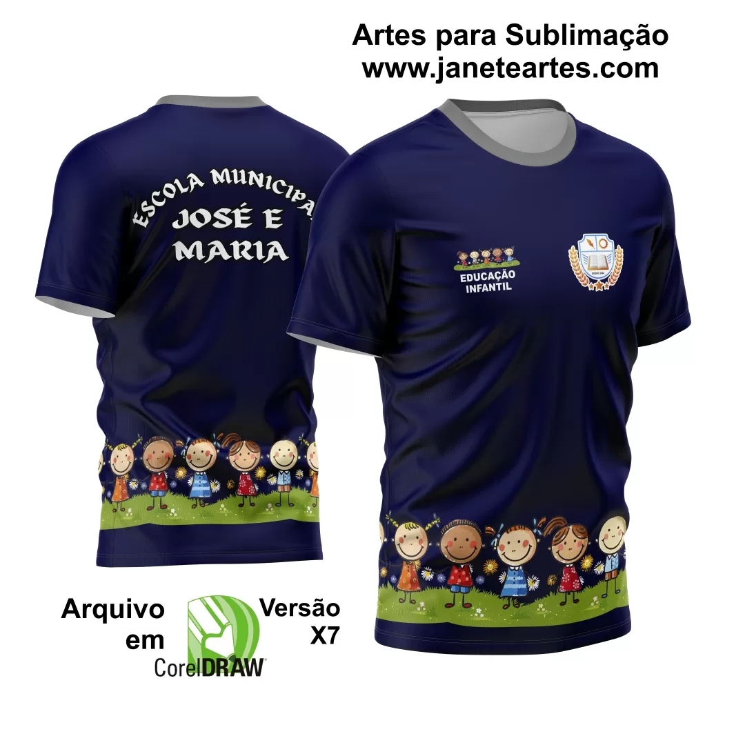 Arte Vetor Estampa Template Camisa Professora - Professor 2024 Modelo 05
