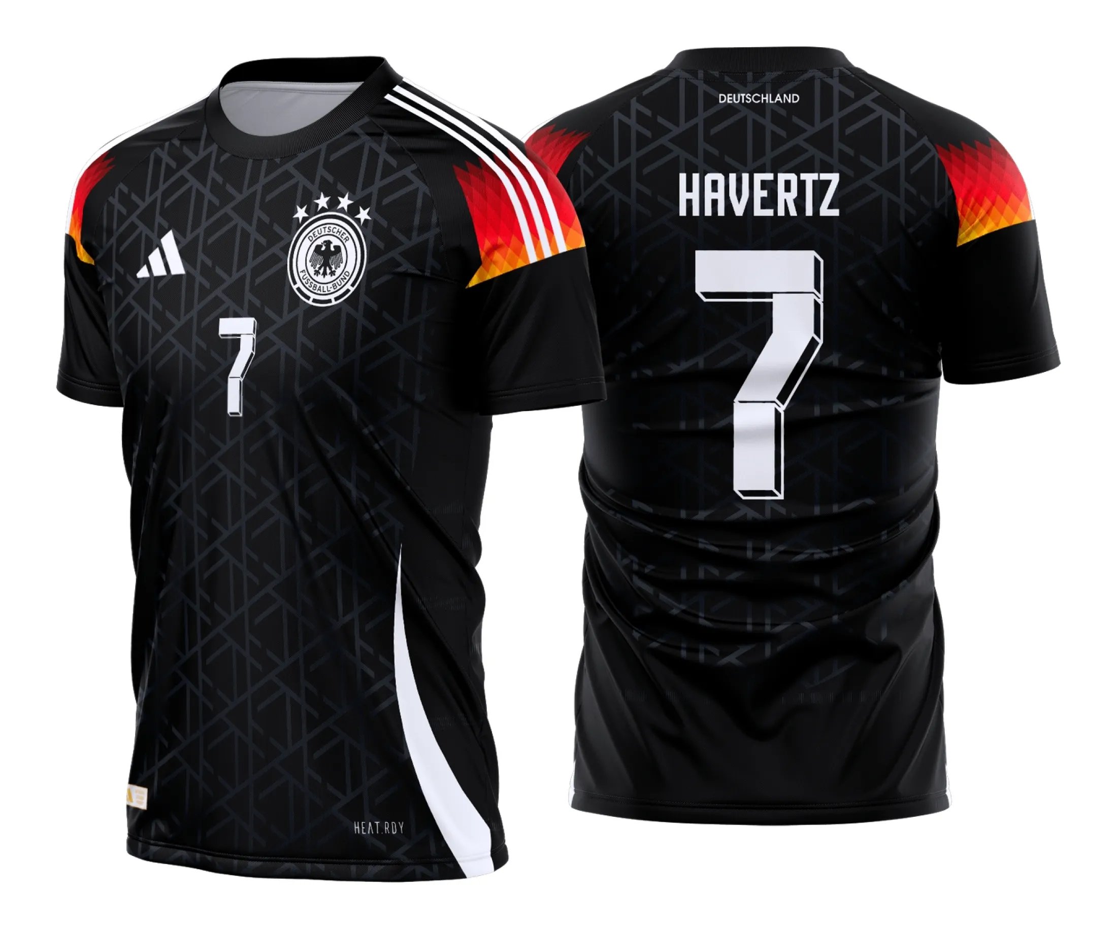 Camisa Alemanha Titular Black 2024 - Janete Artes