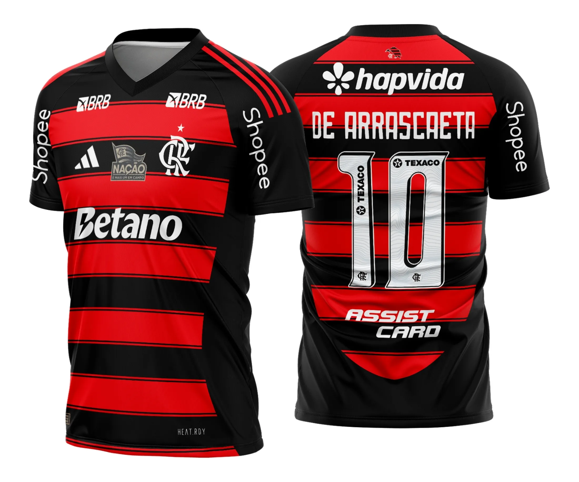 Camisa Flamengo Titular 2025 2026 Modelo Atualizado