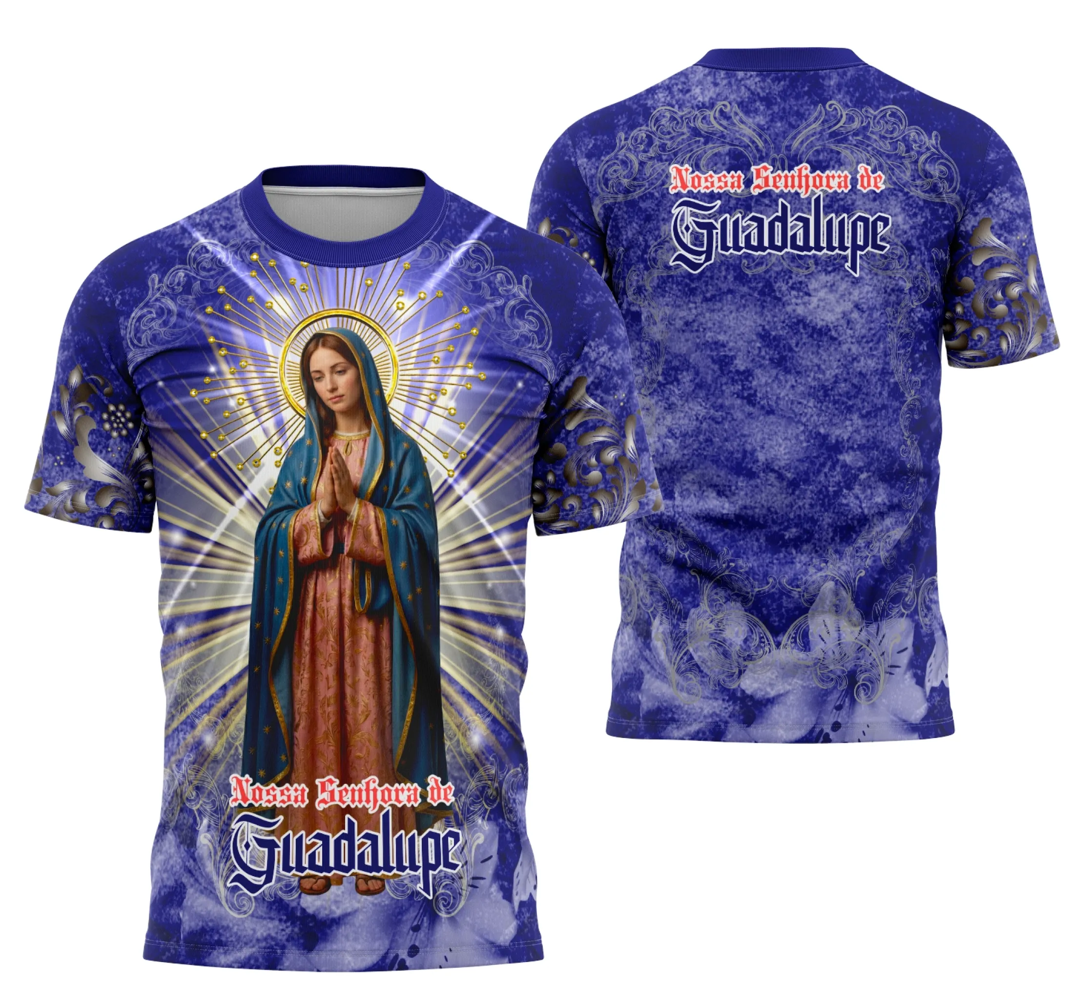 Camisa Nossa Senhora de Guadalupe - Religião - Janete Artes