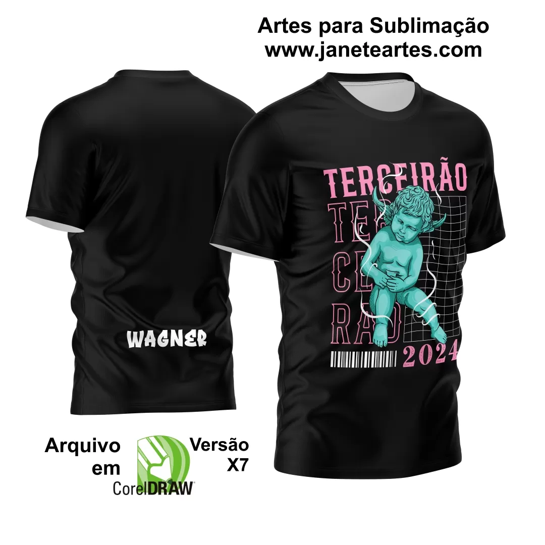 Camisa Terceirão 2024 - Arte Vetor