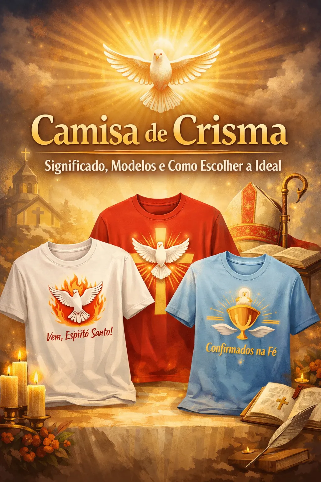 Camisa de Crisma: Significado, Modelos e Como Escolher a Ideal