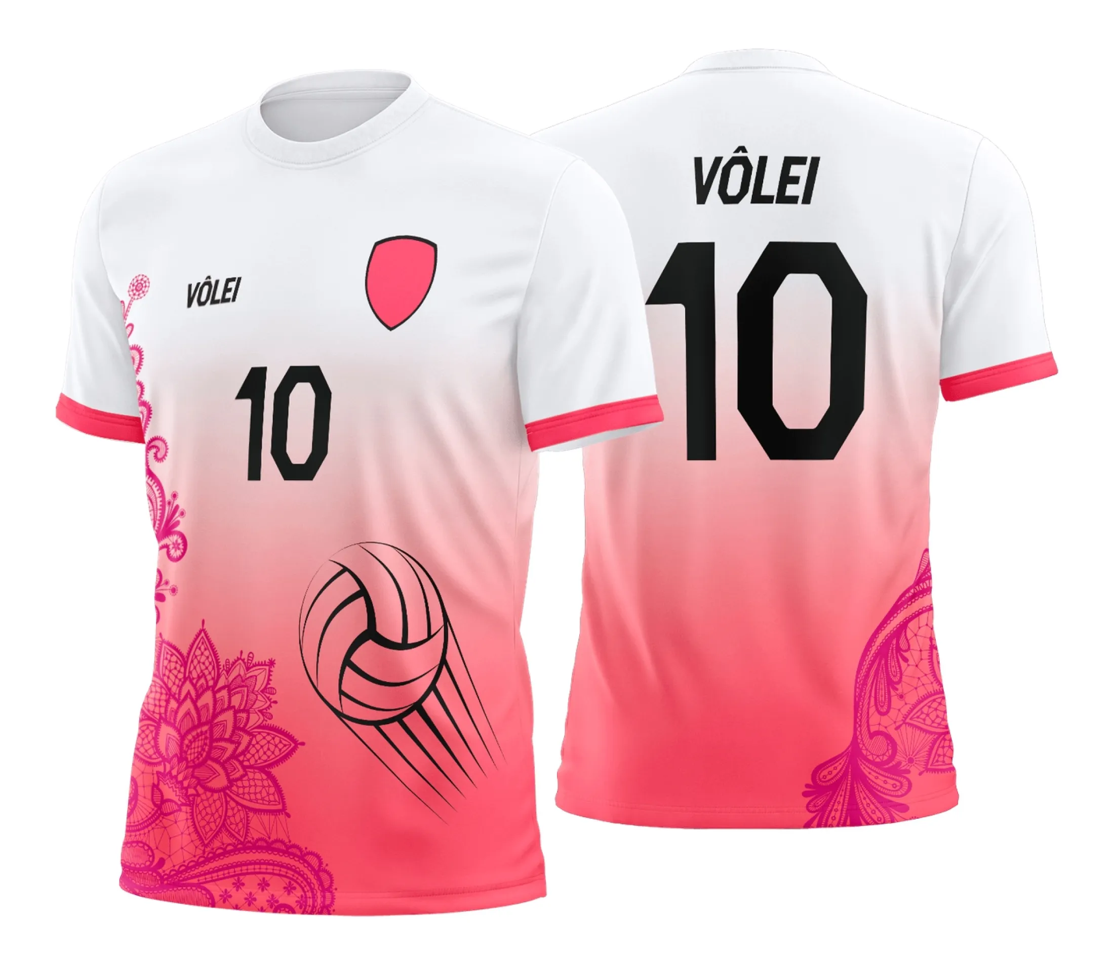 Arte Estampa Camisa de vôlei feminino olímpiadas - Janete Artes