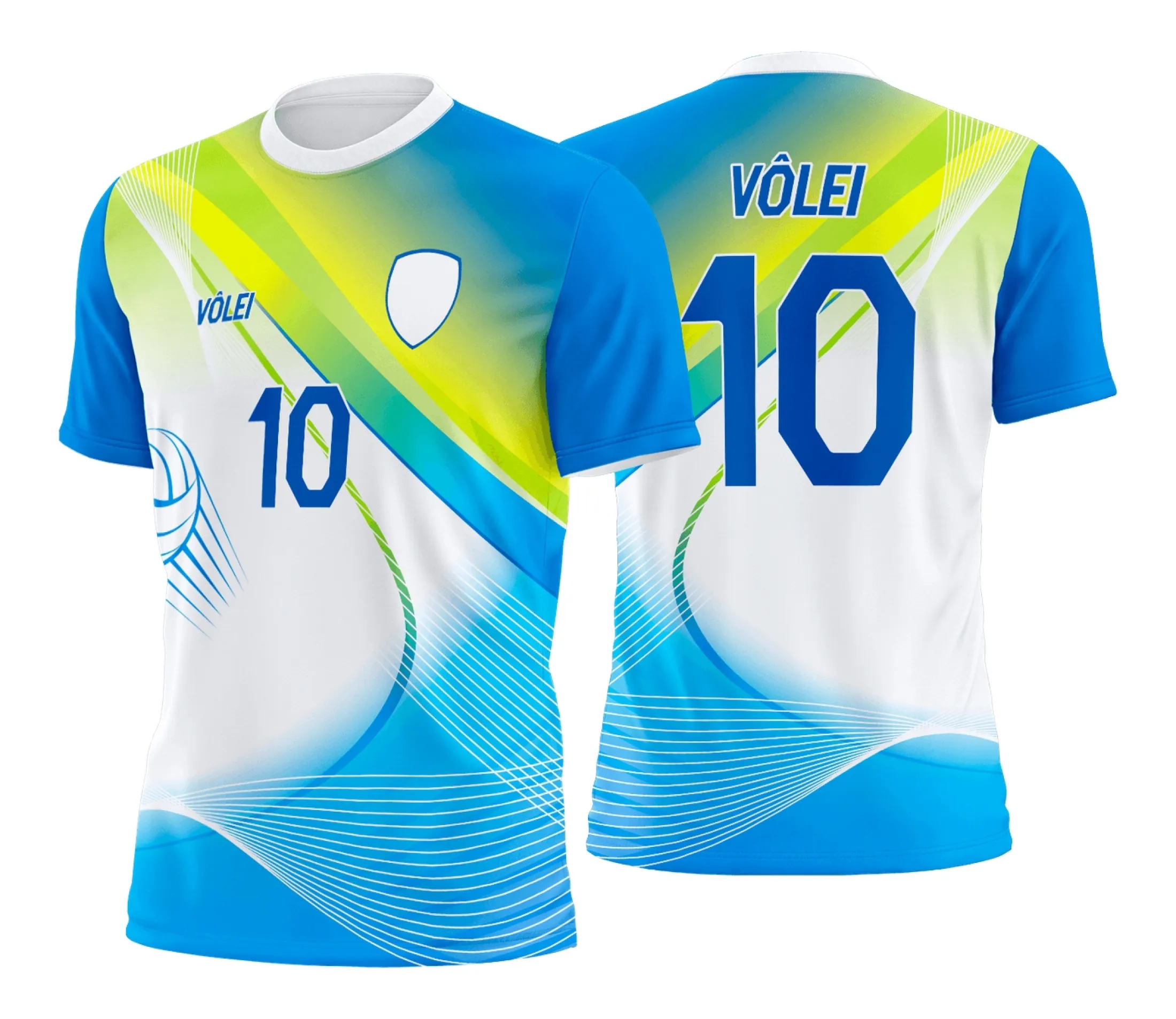 Arte Estampa Camisa de vôlei feminino olímpiadas - Janete Artes