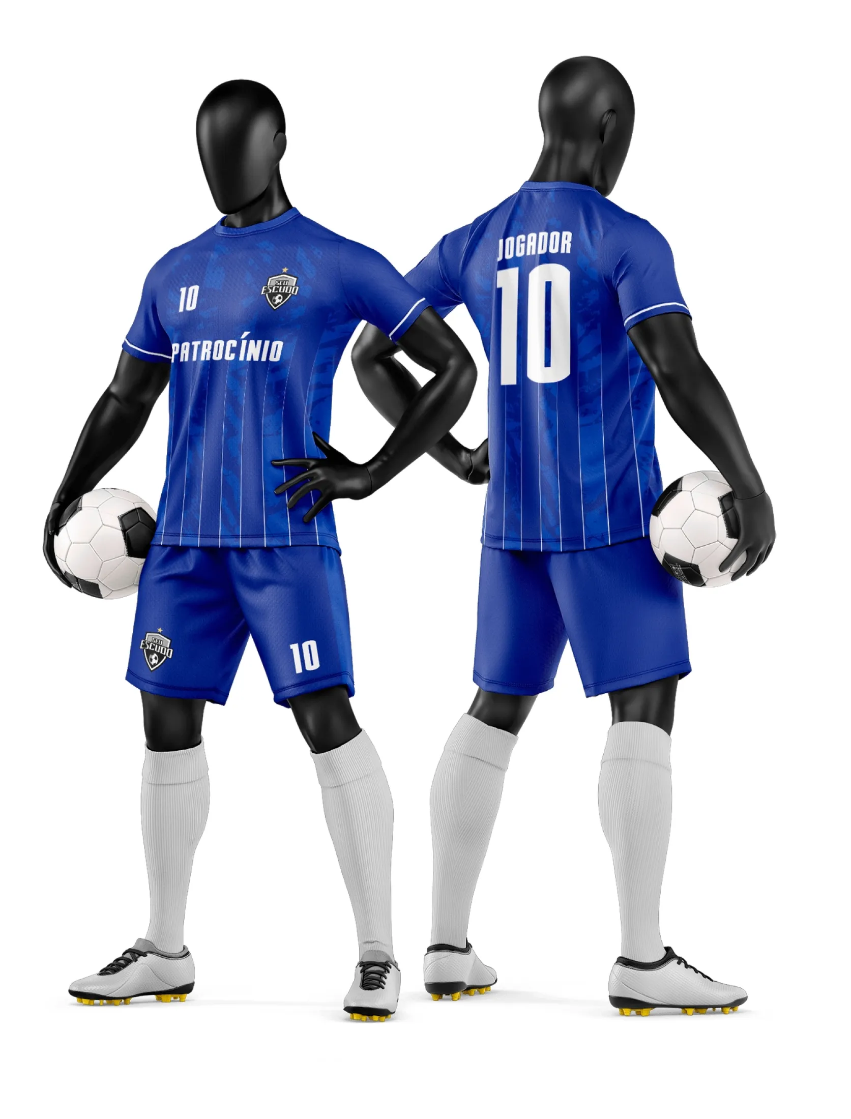 Arte Camisa e Short de Time de Futebol Amador - Janete Artes