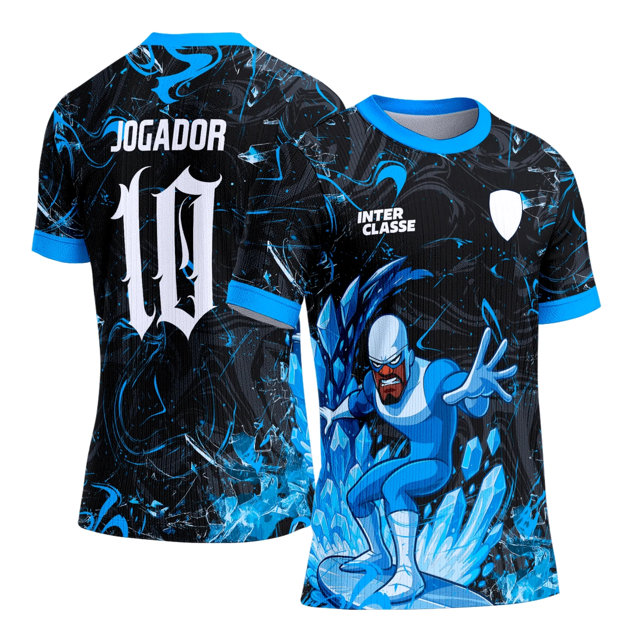 Arte Camiseta de Interclasse Gelado