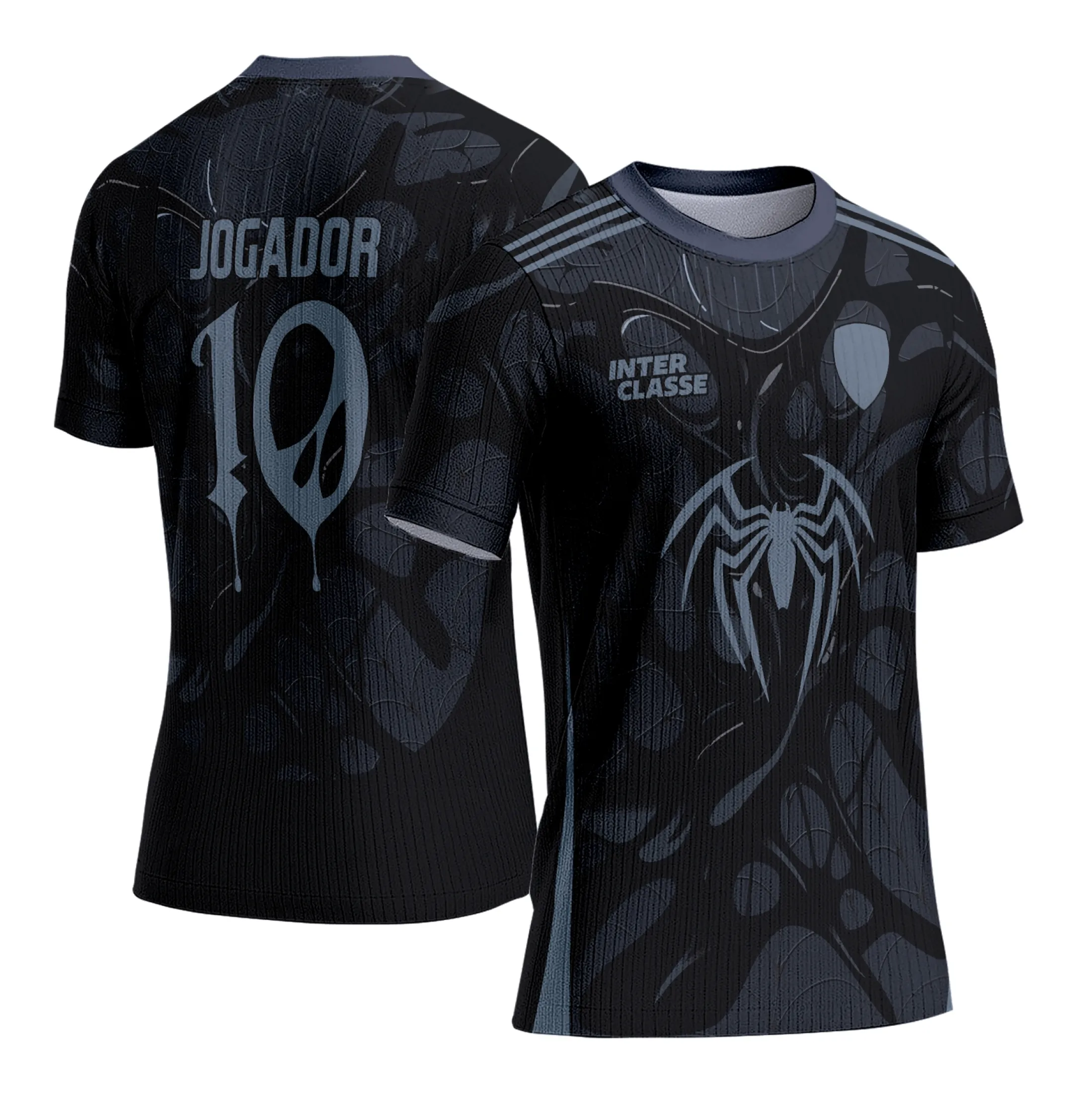 Arte Camiseta de Interclasse Venom Black 2025 Arte Camiseta de Interclasse Venom Black 2025