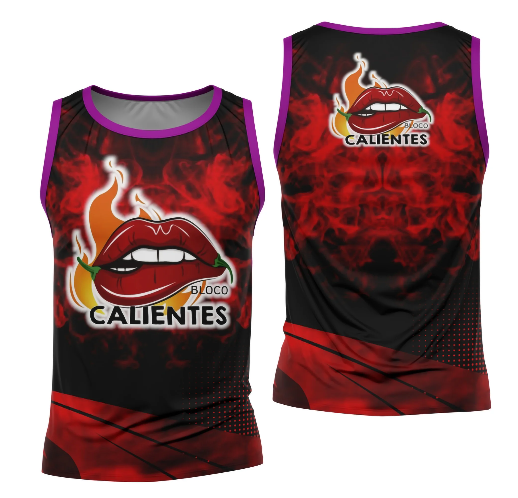 Camiseta unissex preta com logo no peito e estampa grande nas costas do Bloco Abadá para Carnaval 2026, design moderno e vibrante para festa e diversão.