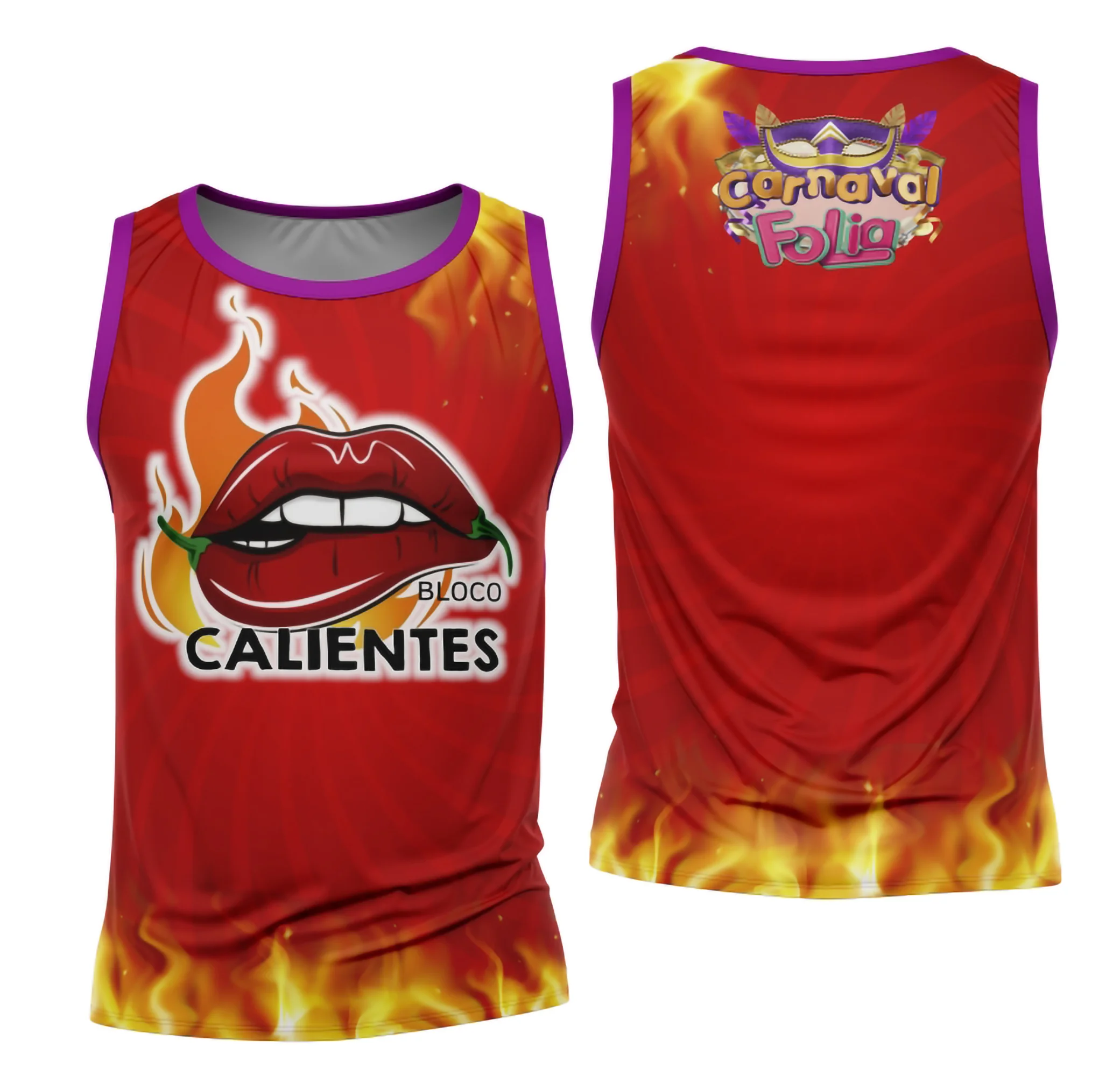 Camiseta unissex branca com logo no peito e estampa grande nas costas, inspirada no Bloco Abadá para Carnaval 2026, modelo 119 moderno e vibrante.